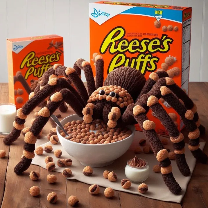 20932 reese pieces tarantula close up