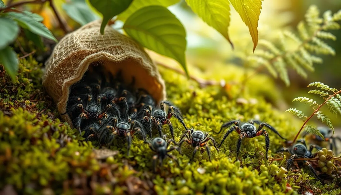 21056 tarantula hatchlings enclosure